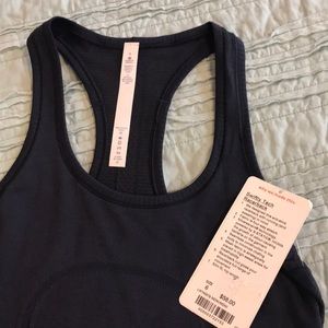 NEW lululemon 🍋 navy Swiftly Racerback SZ 6